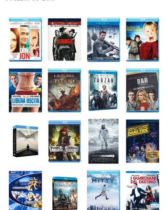Box Blu-ray misti #3 - 16 DVD/Blu-ray originali
