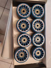 set ruote pattinaggio 