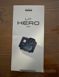 Gopro LIT HERO 4k nuova sigillata- 4k con luce led