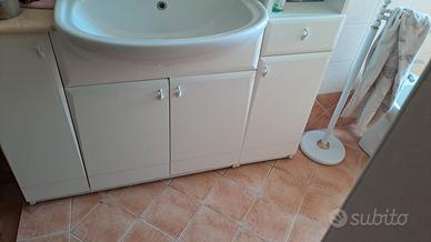 Mobile da bagno con incasso per lavandino