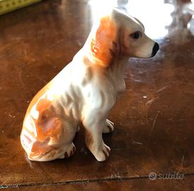 Statuetta Cocker Spaniel in porcellana