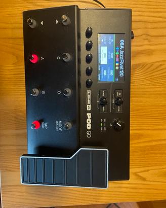 pedaliera line6 pod go