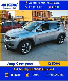 Jeep Compass 1.6 Multijet II 2WD Limited