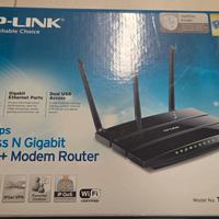 Modem Router TPLink W8970 ADSL2+ Wireless N300Mbps