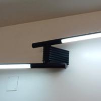 Lampade applique sistema flu by Rodolfo Bonetto