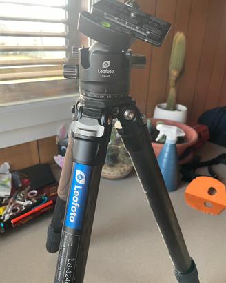 Treppiedi in carbonio Leofoto LS324-C