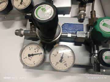 regolatori di pressione per gas inerti, come l'azo
