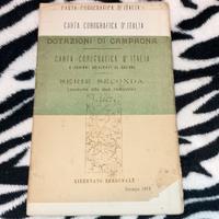 carta corografica d'italia seconda serie, 1913