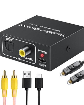 Convertitore Audio Digitale Ottico a Coassiale