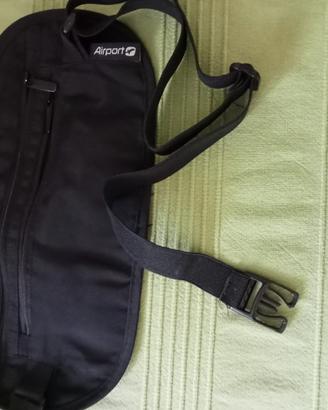 Marsupio nero unisex