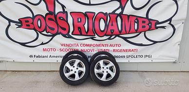 4x CERCHI IN LEGA PEUGEOT 206 207 208 307 308 15"