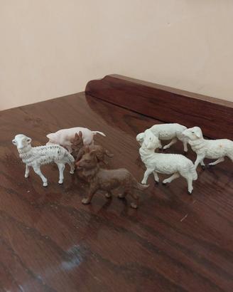 7 animaletti presepe