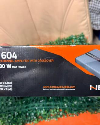 Amplificatore a 4 canali Herz 604