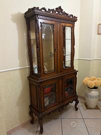 Vetrinetta classica in legno a 50 euro