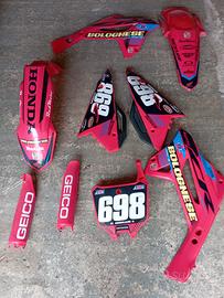 plastiche e grafiche honda cr restyling 