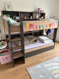 Letto a castello per bambini