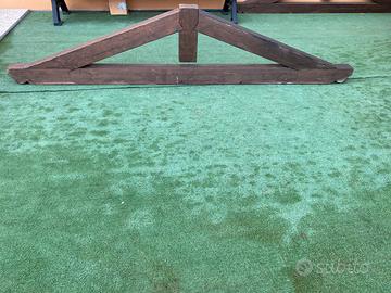 CAPRIATE  IN LEGNO  NUOVE MAI  MONTATE