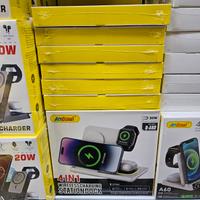 stazione di ricarica wireless 4 in 1 20W 