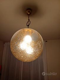 Lampadario in vetro di Murano diametro 55 cm piu a