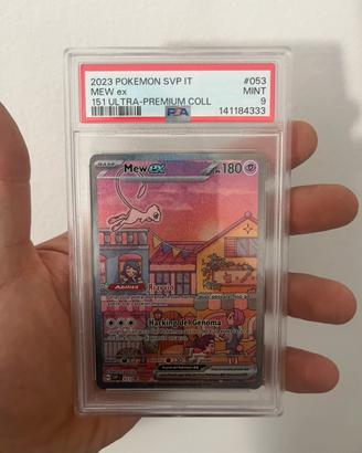 Mew psa9 promo 151