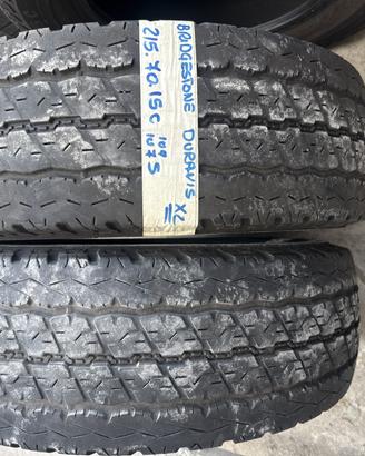 gomme usate 2157015 Estivo BRIDGESTONE - DUR - 295