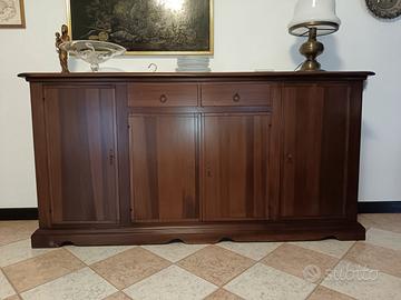 Credenza Arte Povera Noce NazionaleCome Nuova