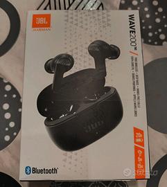 JBL WAVE 200 nuovi neri auricolari bluetooth