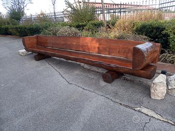 panche in legno massello 