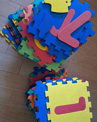pavimento puzzle gomma