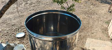 bidone acciaio inox 28/10