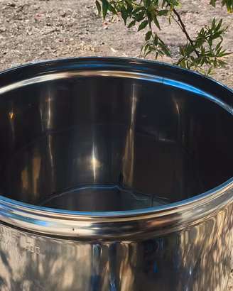 bidone acciaio inox 28/10