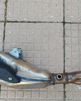 Scarico e collettori originali Yamaha MT 09