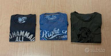 Maglie Jack & Jones e Nuvolari Mis. M Slim fit