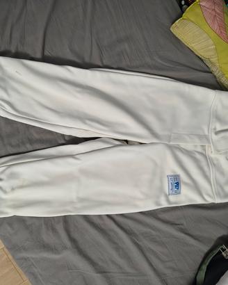 pantaloni divisa scherma spada tg 164 pbt