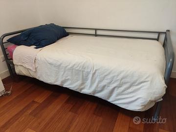 Struttura letto singolo + materasso