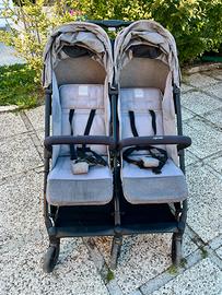 Passeggino gemellare twin sketch