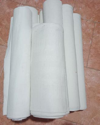 Rotoli di tessuto di cotone