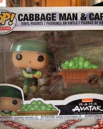 Funko pop Cabbage man & cart