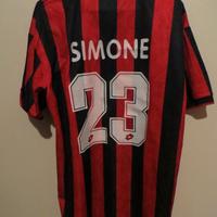 maglia calcio vintage A.C.Milan 95/96 Simone 23