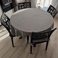 TAVOLO ROTONDO NUOVO+4SEDIE