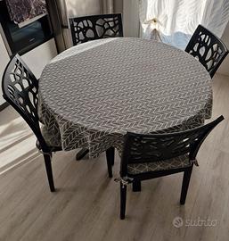 TAVOLO ROTONDO NUOVO+4SEDIE