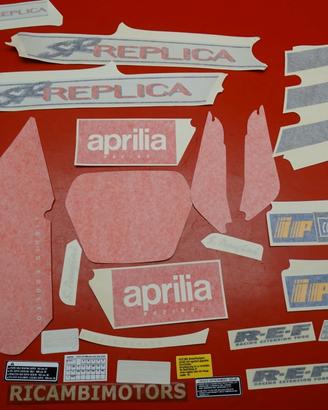 SERIE DECALCO ADESIVI DECALCOMANIE APRILIA 4