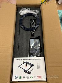 Incisore laser Sculpfun S30 5W e binario rotante