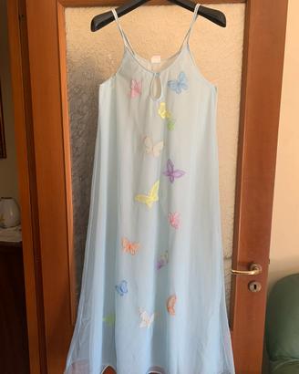 Camicia notte vintage Anarela farfalle
