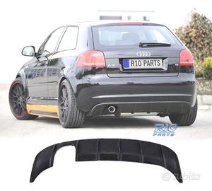 DIFFUSORE AUDI A3 8P 08-13 LOOK RS3
