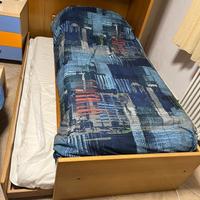 camera a ponte con letto doppio 