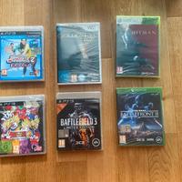 Vari videogiochi nuovi