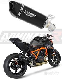 SCARICO TERMINALE HP6 TITANIO BLACK KTM SUPER DUKE