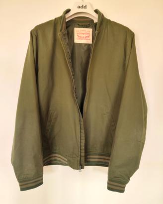 Giacca Bomber Levi's Uomo Verde Militare Taglia L