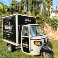APE Food Truck con forno a legna